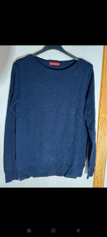 Pull femme col rond