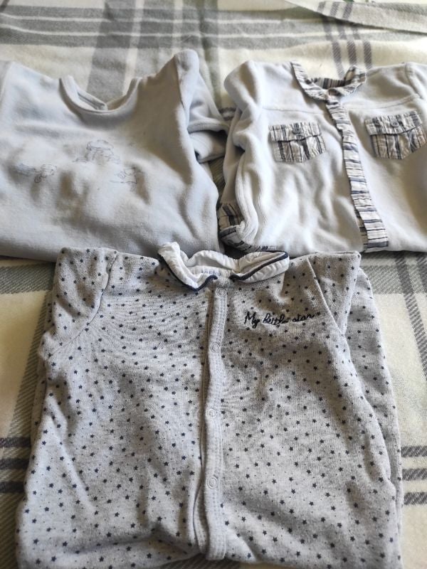 Lot de 3 pyjamas