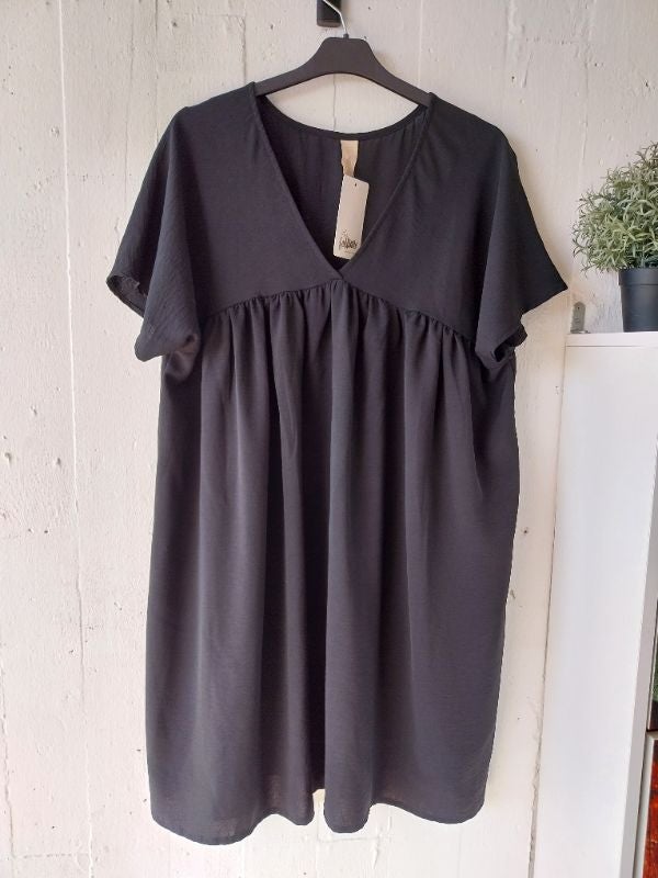 Robe Noire babydoll taille unique