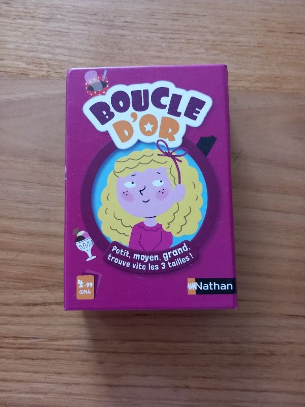 Jeu boucle d'or