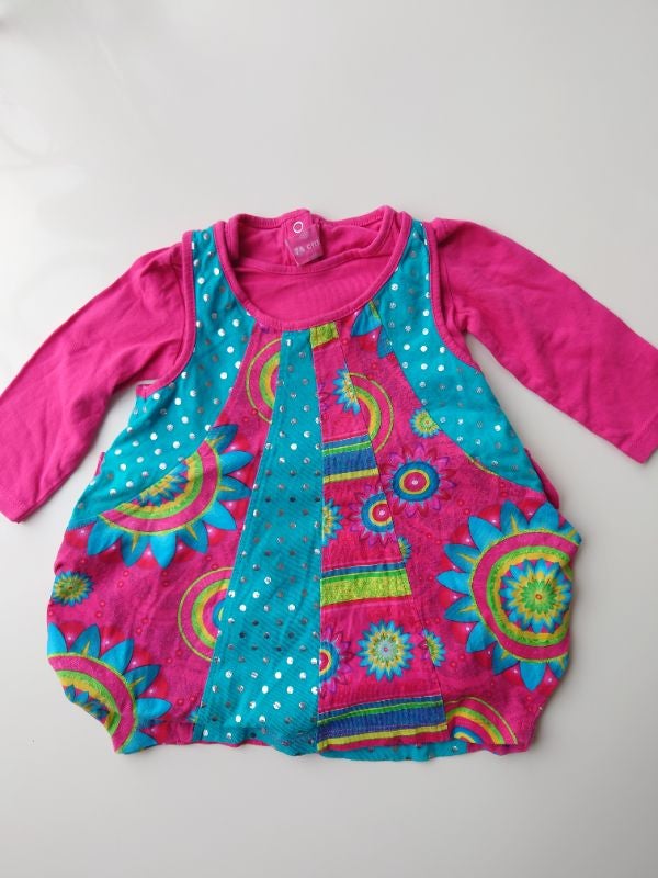Robe body manches longues Desigual 12 mois