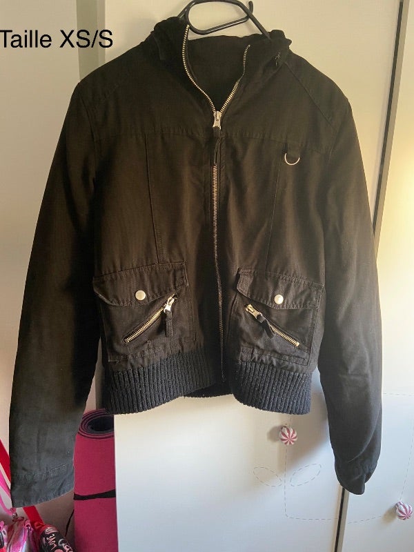 Manteau chaud fourré