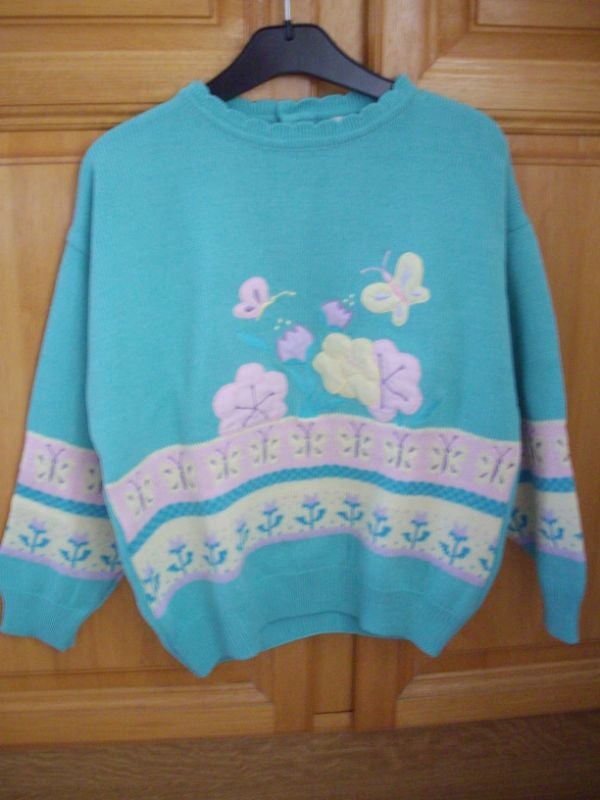 Pullover T.8 ans