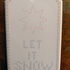 lot de 3 stickers étiquettes mousse Noël