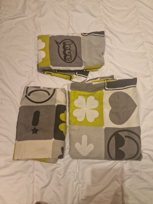 Parure lit housse de couette