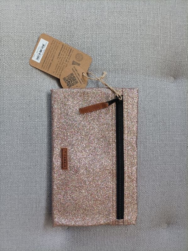 Magnifique pochette pain d'épice Cabaia neuve