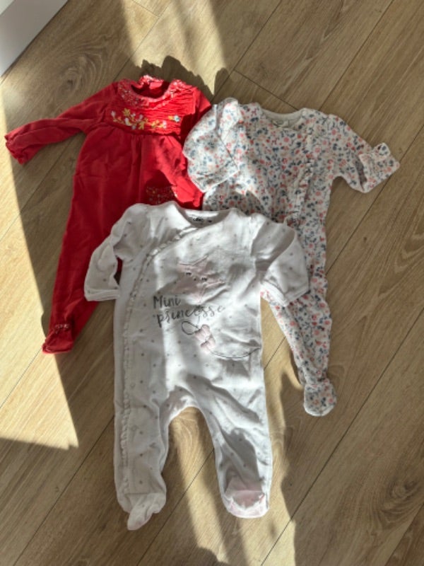 Lot 3 pyjamas 6 mois