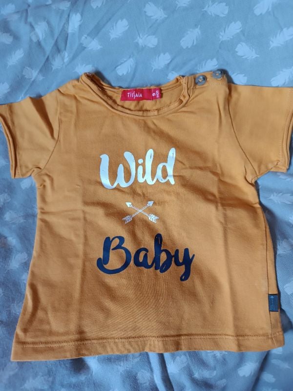 T shirt manches courtes wild baby