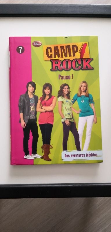 Camp Rock "Pause " Bibliothèque rose