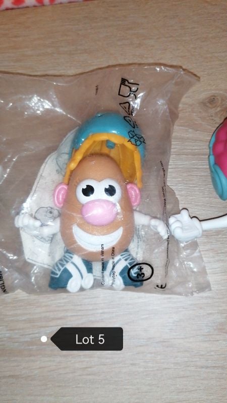 Lot de 3 figurines
