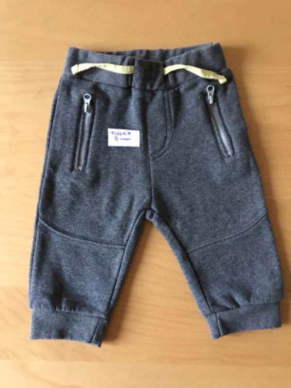 Pantalon jogging taille élastique 9 mois Tissaia