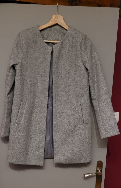 Manteau gris hiver