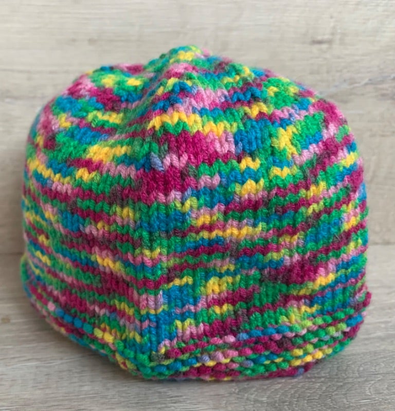 Bonnet au tricot 0-3 mois