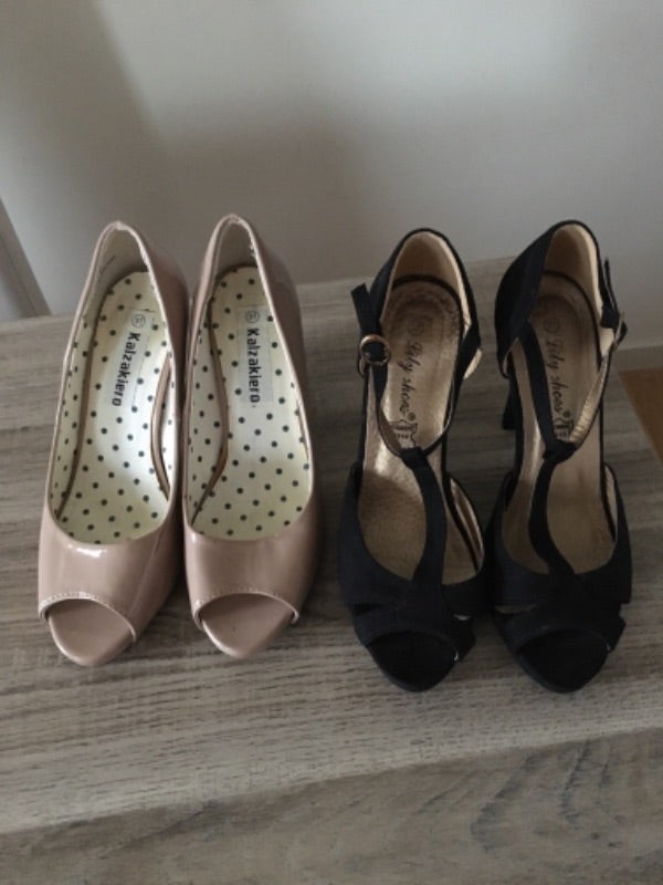 Lot 2 chaussures à talon