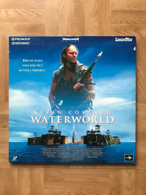 Film laser disc Waterworld