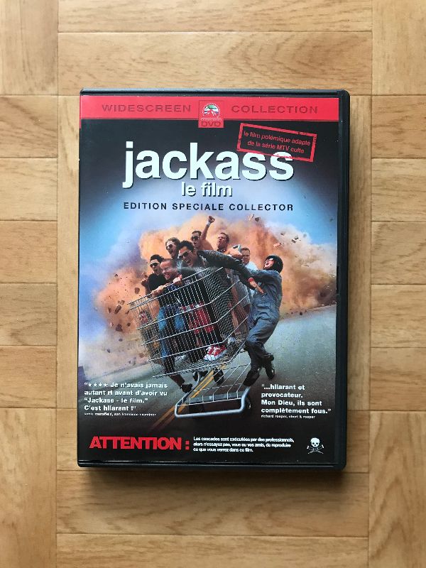 Dvd jakass le film