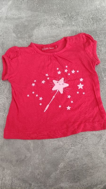 Tee-shirt manches courtes bébé fille 3 mois