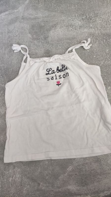 Débardeur bébé fille 12 mois