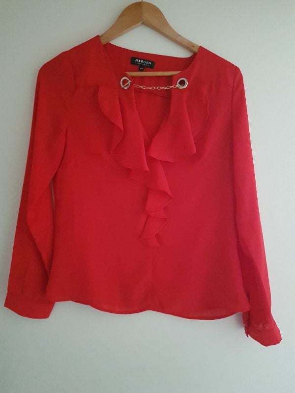 Blouse morgan 36 rouge