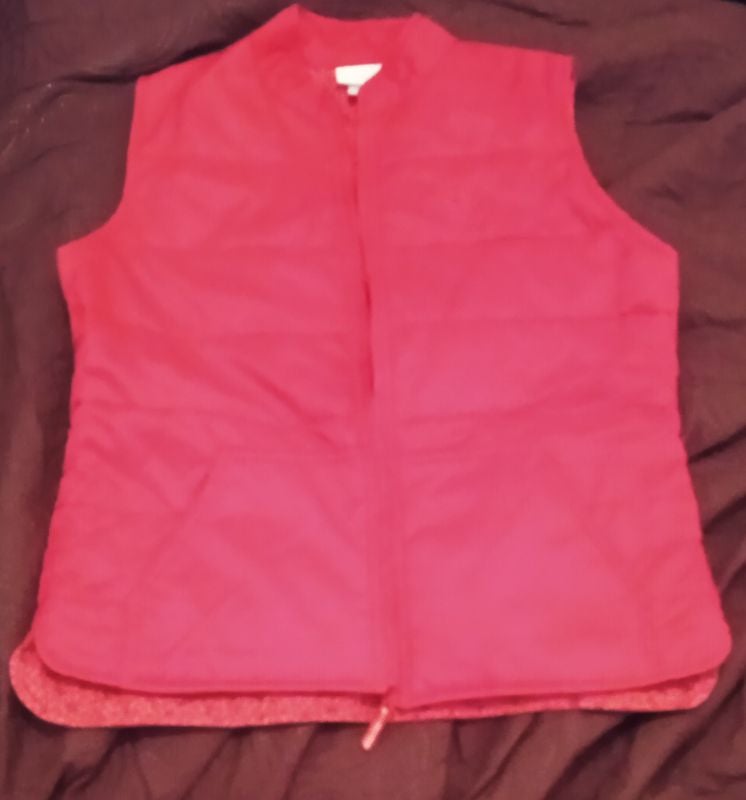 Gilet fin manche courte zippé