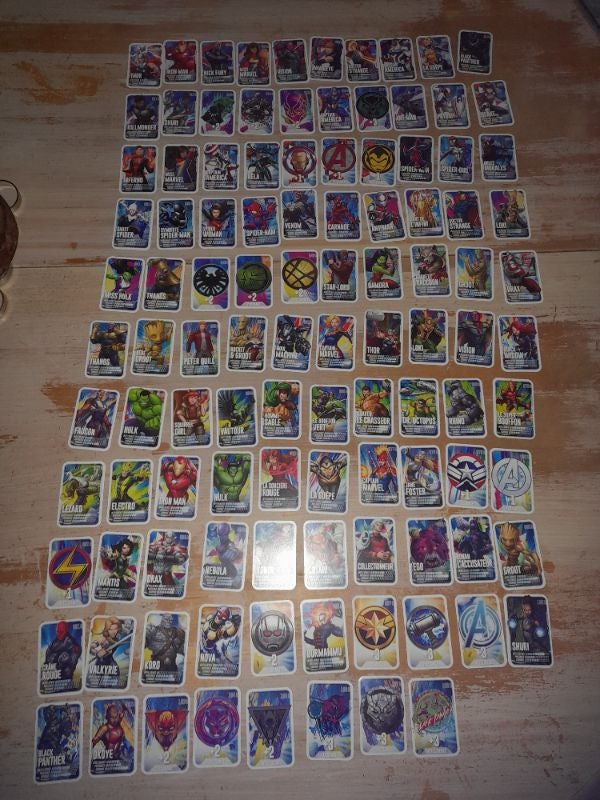 Carte marvel 2022