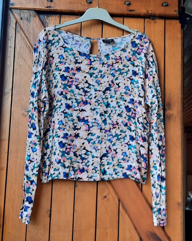 Blouse fleurie multicolore Vila, S