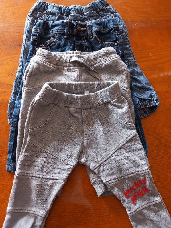 Lot 4 pantalons