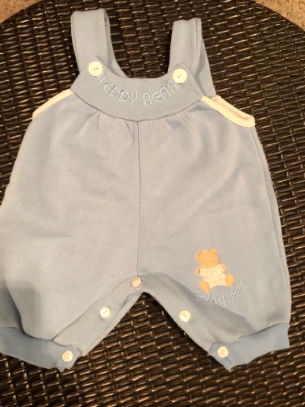Salopette douce Teddy bear