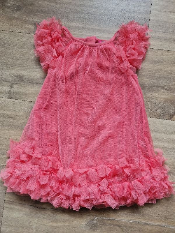 Robe de cérémonie  couleur corail 2 ans