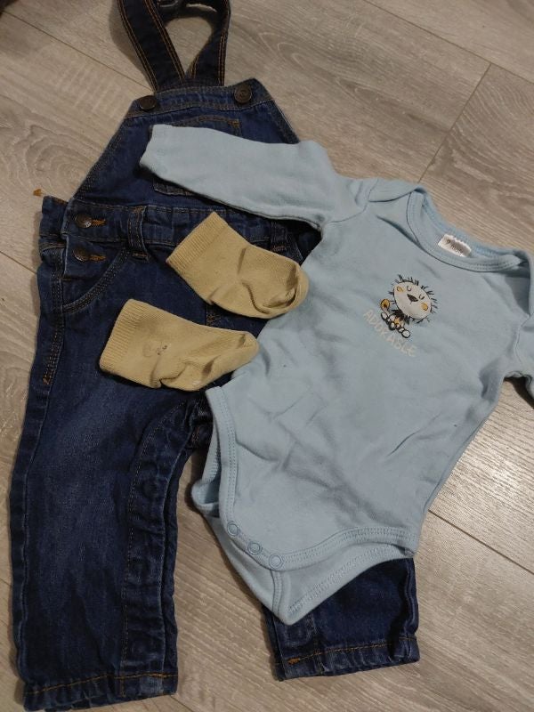 Ensemble salopette/body