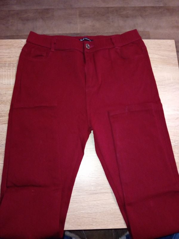 Pantalon bordeaux