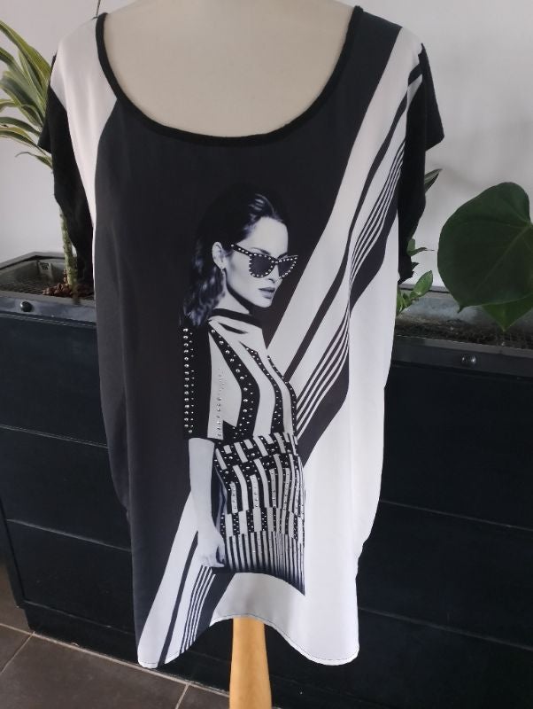 Blouse manches courtes Jacqueline Riu