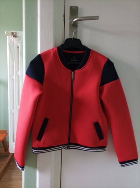 Petite veste style bomber fille.