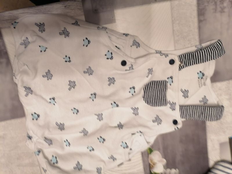 Salopette short