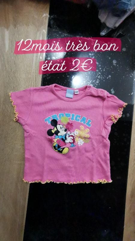 T-shirt 12mois