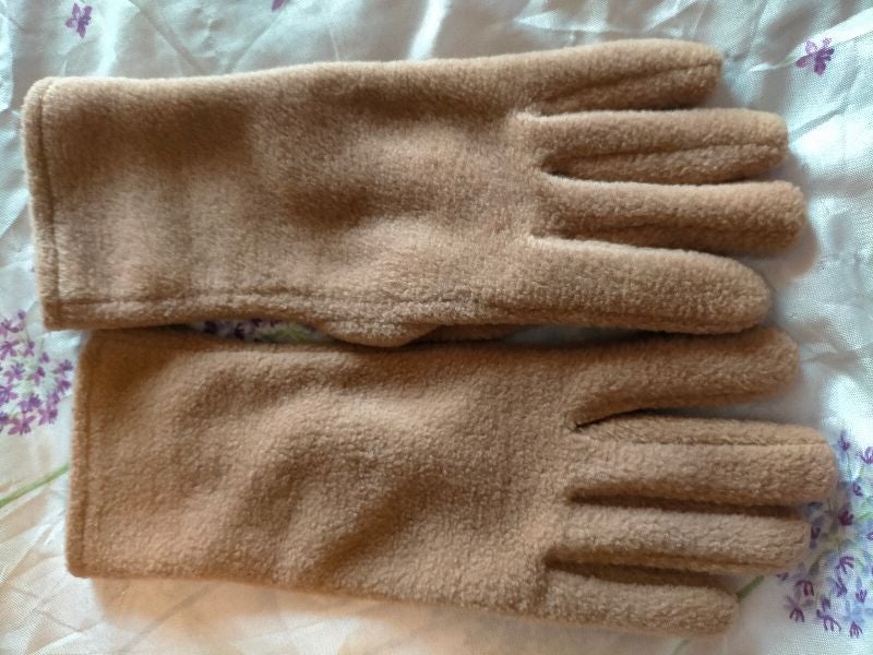 Paire de gants en polaire