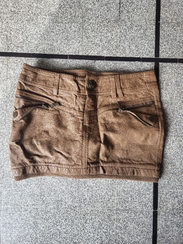 Mini jupe cuir