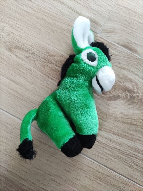 Peluche âne Vintage