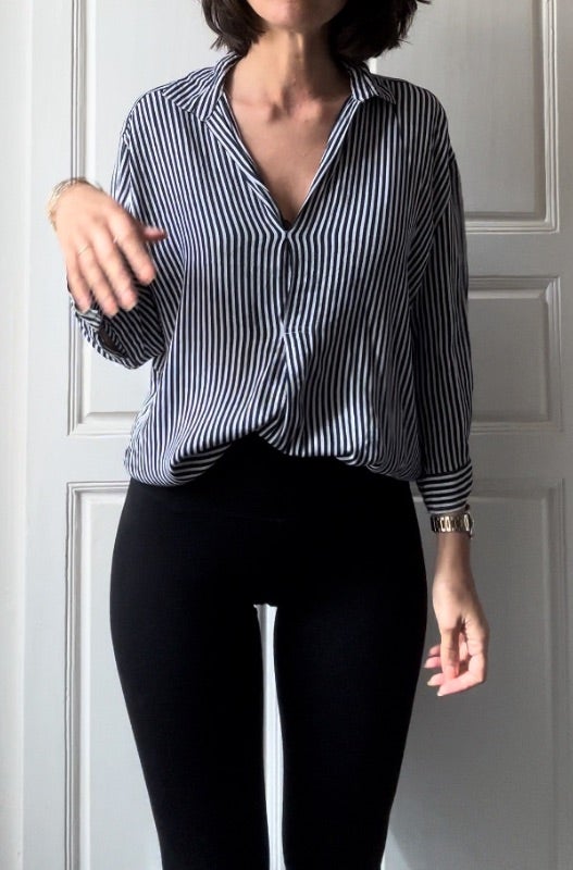 Blouse rayée Zara XS