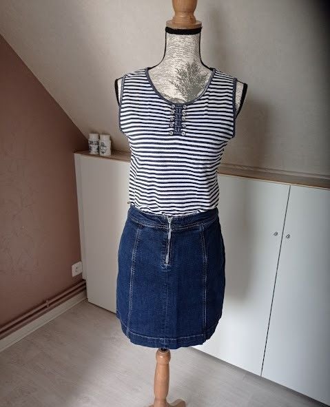 Jupe jean