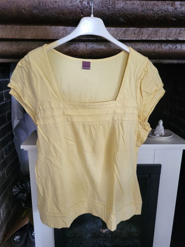 Tee shirt jaune
