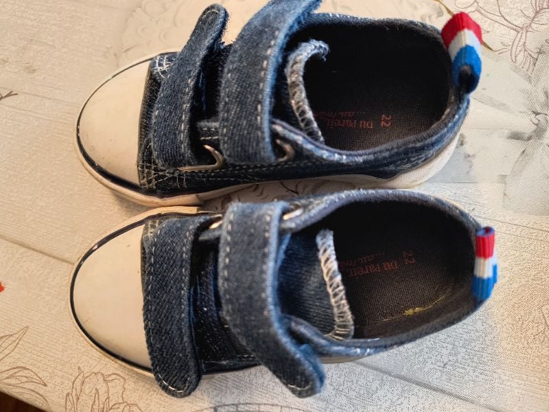 Chaussures garçon toile