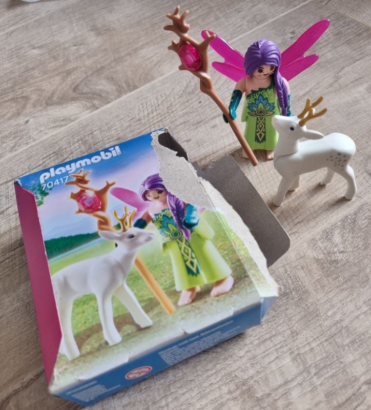 Playmobil fairies 70417 : fée et chevreuil enchanté