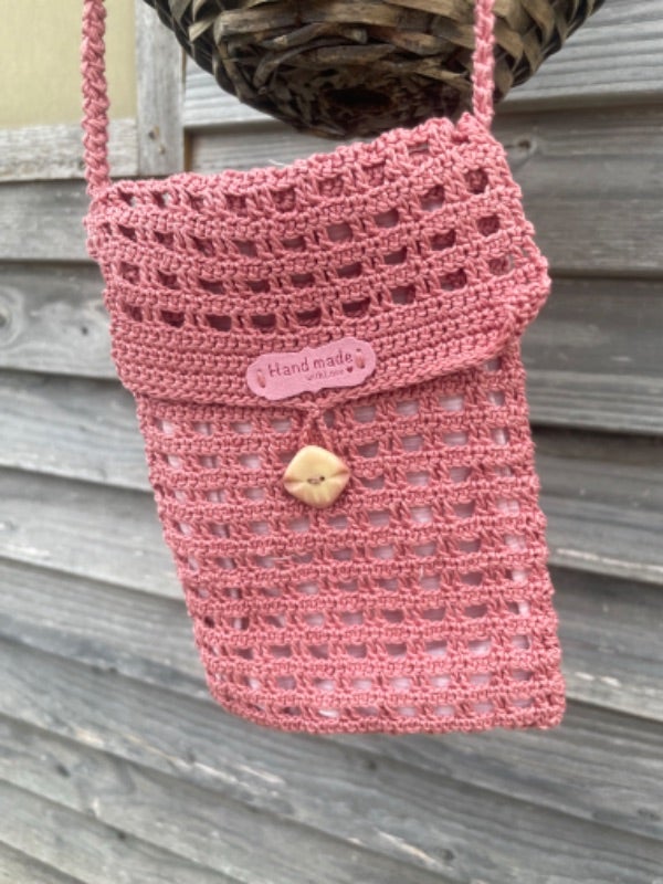 Pochette crochet