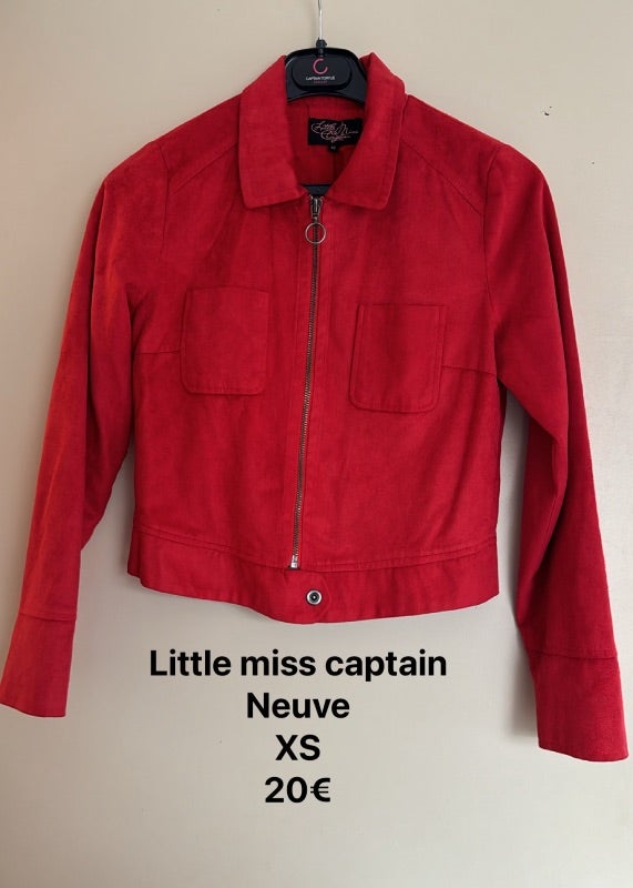 Perfecto rouge little captain neuve xs