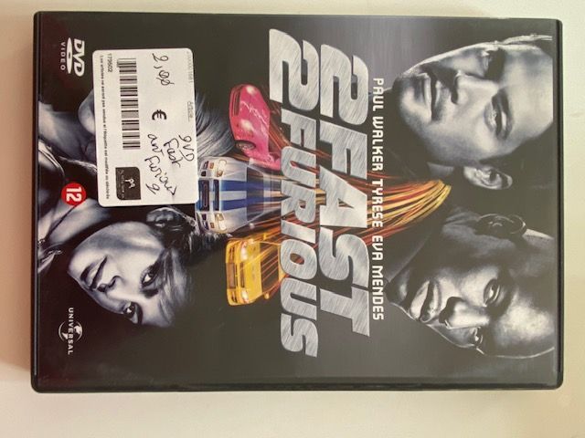 DVD fast and furious