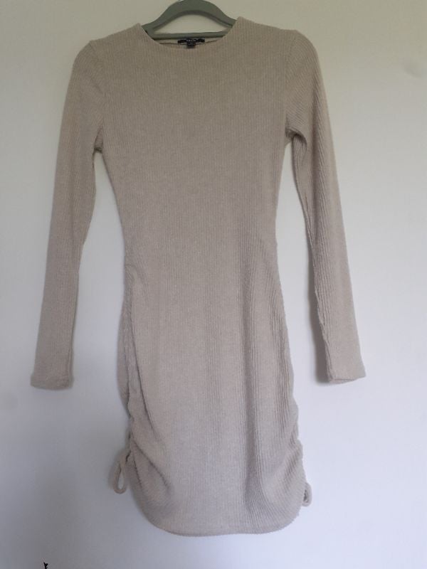 Robe hiver beige
