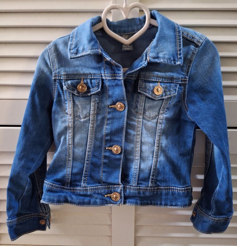 Veste en jean bleu Zara Kids - 3/4 ans