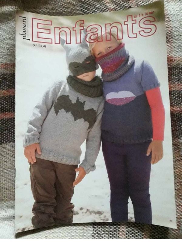 Magazine tricot enfants plassard n 106