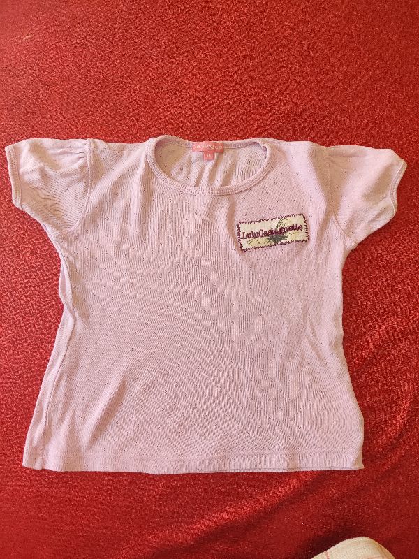 T-shirt manches courtes rose